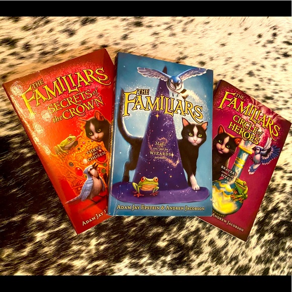 “The Familiars” set of 3 paperback books, NWOT